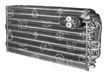 výparník OEM 6444 A2 - 6450 CC, CITROEN XM - 93>00, PEUGEOT 605 93>99
